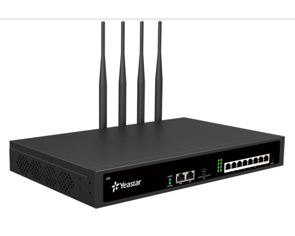 Yeastar S50 - IP-АТС — АТС Seller | IP-АТС, VoIP (SIP)-GSM шлюзы, адаптеры,  VoIP-UMTS шлюзы, PBX, MyPBX, PCI-платы, модули, карты, лицензии